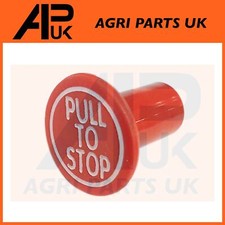 Red Stop Cable Knob Nob for