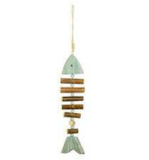 Wooden Fish Mobile Chime 23cm