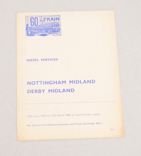 Railway pocket handbill - railway,