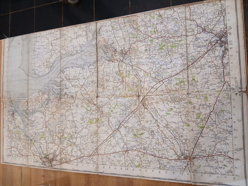 Two old maps - two,