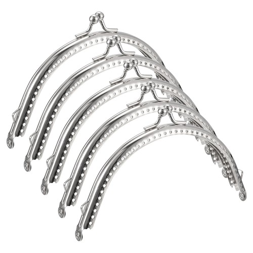 Metal purse frames - metal, 5pcs