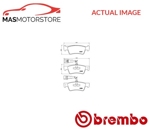 Brake pads set braking - pads,