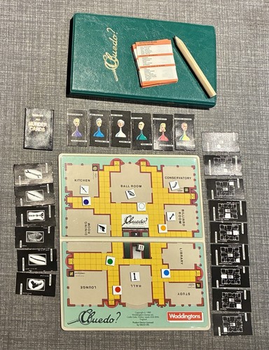 Pocket cluedo waddingtons - cluedo,