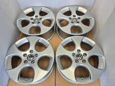 4X GENUINE BBS VW GOLF MONZA MK 5 6 7 TOURAN CADDY MAXI LIFE 17" ALLOY WHEELS