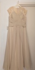 Gorgeous Beige/Magnolia/Coffee Prom/Ball Dress, Beautiful. 108cm Bust