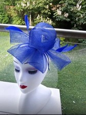 Blue Fascinator Wedding Event