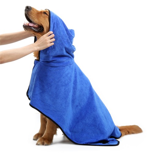 Dog bathrobe super absorbent - super,