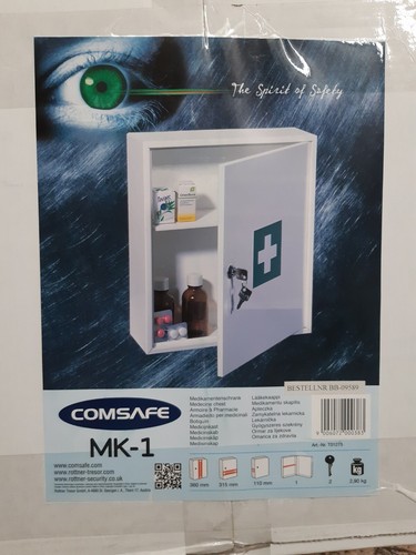 Lockable steel cabinet - lockable,