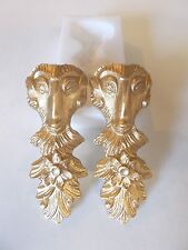 DECORATIVE RESIN FURNITURE MOULDINGS RAM HEADS