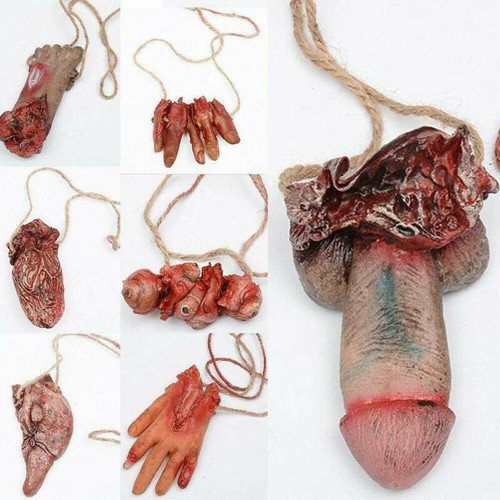 Scary hang severed body - 5x,