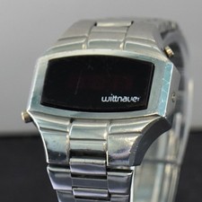 1970s Wittnauer Polara Red LED