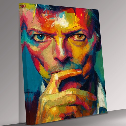 David bowie icon abstract - david,