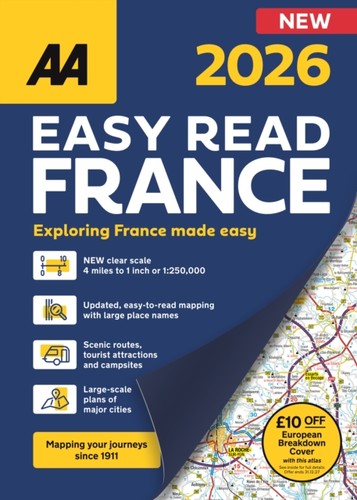 Easy read atlas france 2026 - aa,