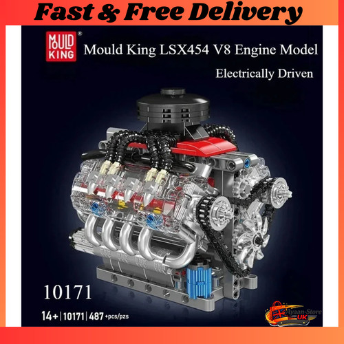 Mould king 10171 engine - king,