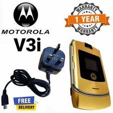 New Motorola RAZR V3i Gold GSM