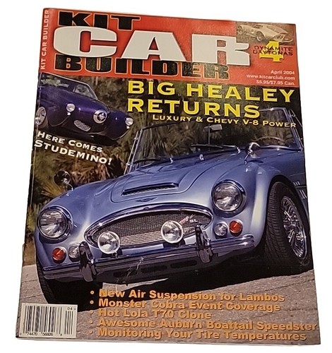 Kit car builder magazine - kit, april
