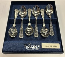 Boxed set six teaspoons - boxed, of