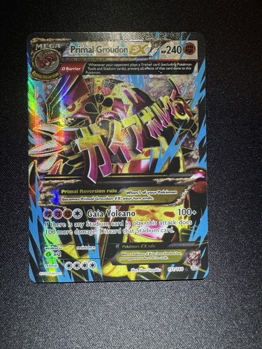 Pokémon tcg primal - tcg, groudon-ex