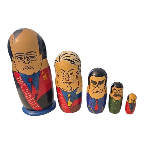 Hand painted nesting dolls - hand,