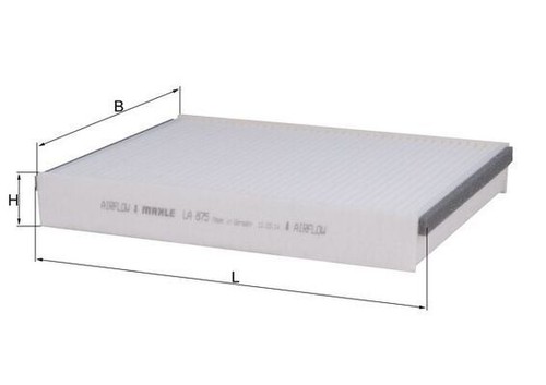Mahle la875 cabin - mahle, pollen