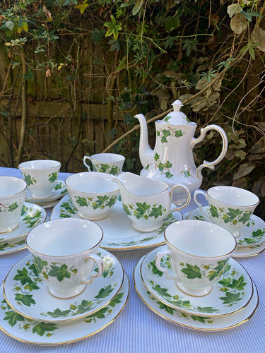 Vintage queen anne - bone, china