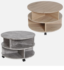 Round Coffee Table, Movable