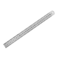 METAL STAINLESS STEEL RULER