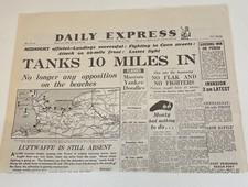 Daily Express Reproduction