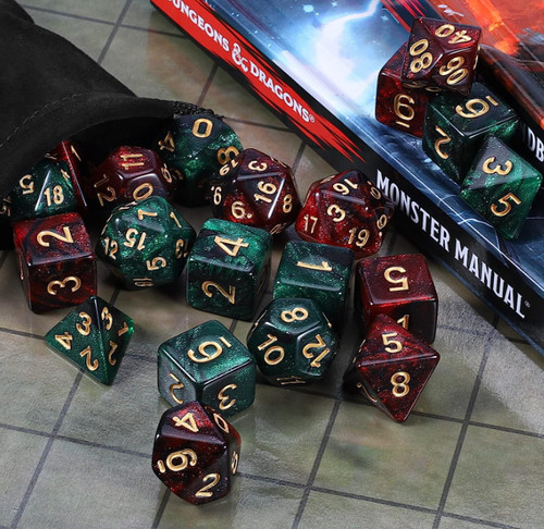 Die polyhedral game dice set - die,