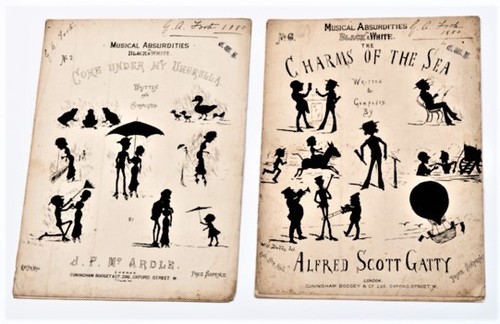 Antique victorian sheet music - sheet,