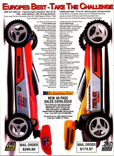 Schumacher cat 2000 - 2000, se
