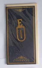Solid BRASS Gold Metal BOOKMARK E Initials Names Surname Letter Alphabet Gift