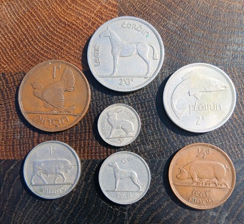 Eire ireland coin - ireland, irish