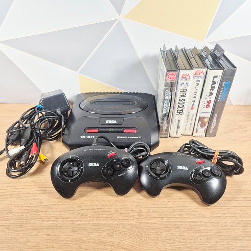 Sega mega drive mk2 console - mega,