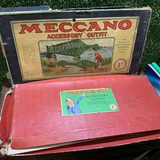 2x Rare Vintage Meccano