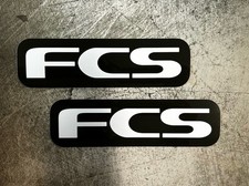 FCS Stickers Set 9” RIP Curl