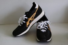 Asics Tarther OG Trainers Size UK 5 EU 38 Black And Gold