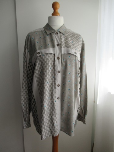 Hucke grey beige geometric - hucke,