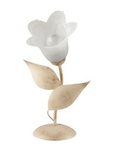 Shabby Chic Ivory Wrought Iron