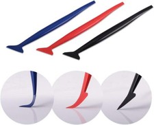 3 in 1 Box Vinyl Car Wrapping Flexible Micro Squeegee Curves Slot Tint Tool Set
