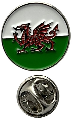 Country pin badge - flag, metal
