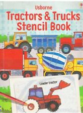 Tractors Stencil Book (Stencil Book S.) by Anon Hardback Book The Cheap Fast