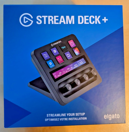 Elgato stream deck - plus, black