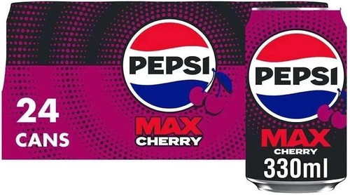 Pepsi max cherry - max, sugar