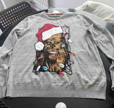 Star Wars Grey Xmas jumper