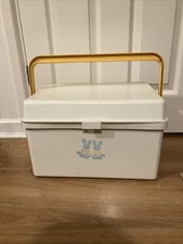 Vtg Mothercare Carrying Baby Changing Box VGC Original Made In Britain 1980