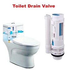 Dual Flush Toilet Valve | Two-Button Water Outlet & Drain Fittings for Cistern