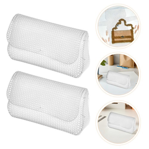 Pcs plastic grid mesh canvas - plastic,