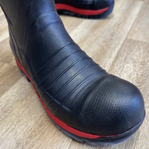 Black site safety wellies - site,