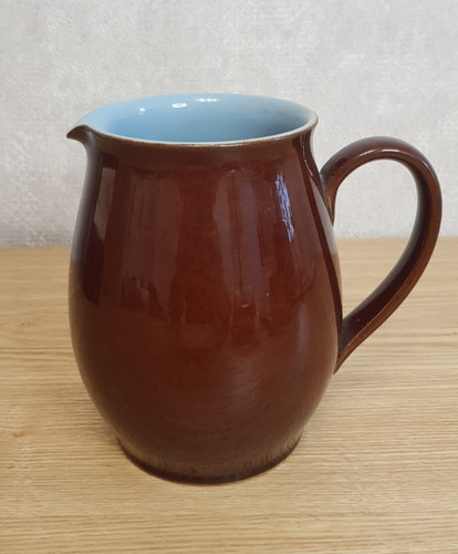 Denby homestead brown jug 1 - denby,